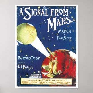 Signal From Mars Poster