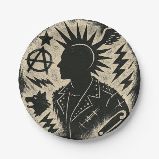 Signal to the Rebellion Paper Plate