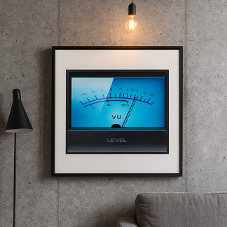 Signal VU Metre Poster