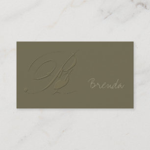 Signature B Business Card