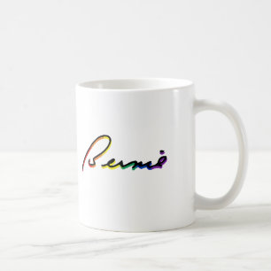Signature Bernie Sanders Pride Rainbow - LGBT Poli Coffee Mug