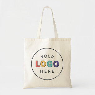 Signature Brand Logo Tote Bag