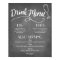Signature Drink Menu | Wedding Decor