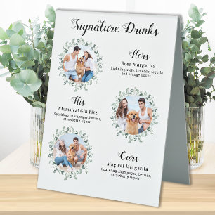 Signature Drinks Elegant Pet Wedding 3 Photos