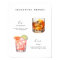 Signature Drinks Wedding Cocktails Poster