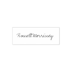 Signature Handwritten Self-inking Stamp