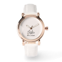 Signature Monogram Handwritten Script Blush pink