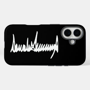 Signature of Donald Trump Autograph  iPhone 16 Case