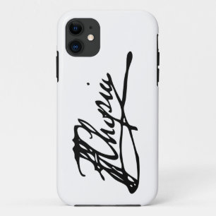 Signature of Frédéric Chopin iPhone 11 Case