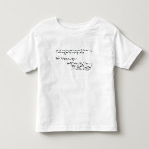 Signature of Johan de Witt Toddler T-Shirt