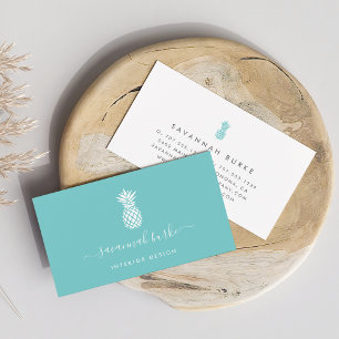 Signature Pineapple Business Card