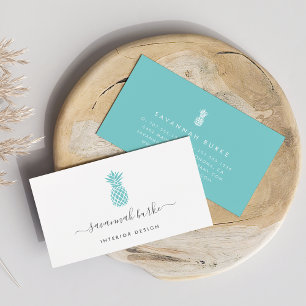 Signature Pineapple Business Card