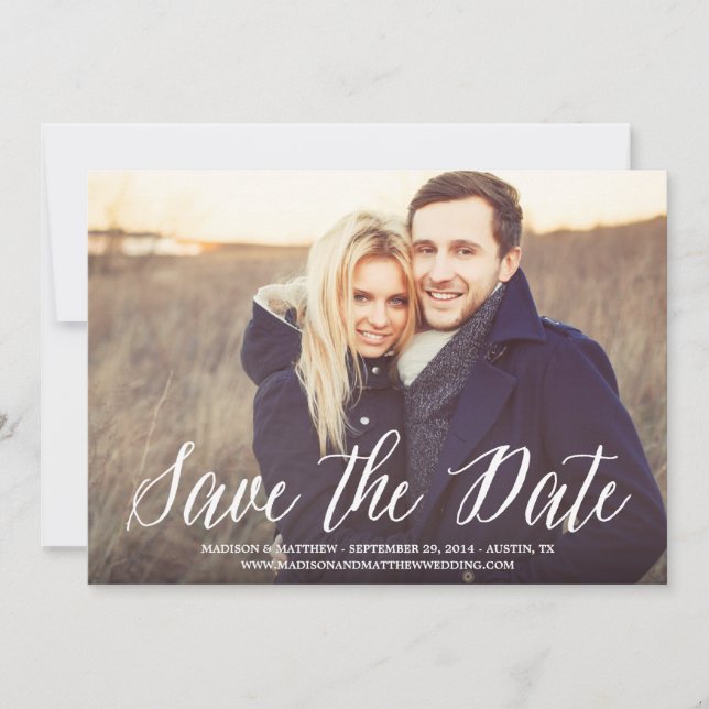 Signature | Save the Date Announcement (Front)