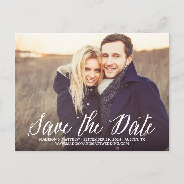 Signature | Save the Date Postcard (Front)