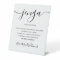 Signature Script Jenga Wedding Guestbook