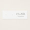 Signature Script Stud Earring Jewelry Display Card