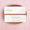 Signature Script White Wood Earring Display Mini B