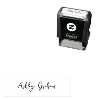 SIGNATURE,Self Inking Name,Calligraphy,Cursive Self-inking Stamp