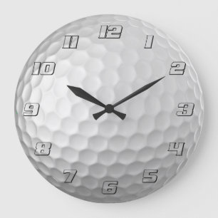 Signature Series Golf Ball Gifts Large Clock