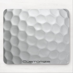 Signature Series Personalised Golf Ball Gifts Mouse Pad