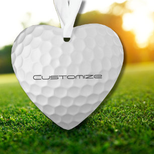 Signature Series Personalised Golf Ball Gifts Ornament