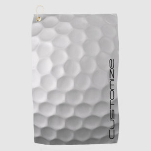 Signature Series Personalised Golf Ball Gifts Towel