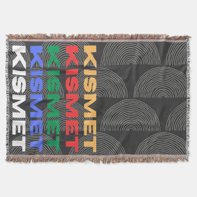 Signature Spectrum Kismet Throw Blanket (Front)