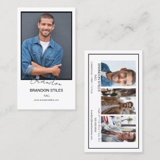 Signature Talent Calling Card | Mini Comp Cards