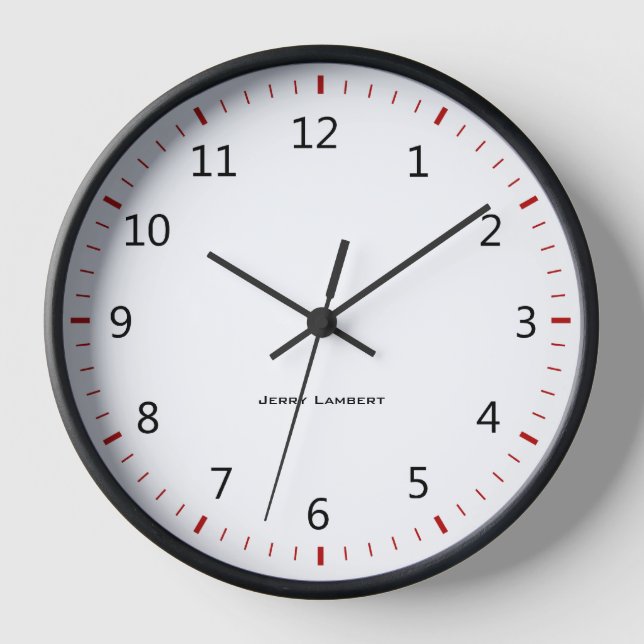 Signature Wall Clock 2 (Front)