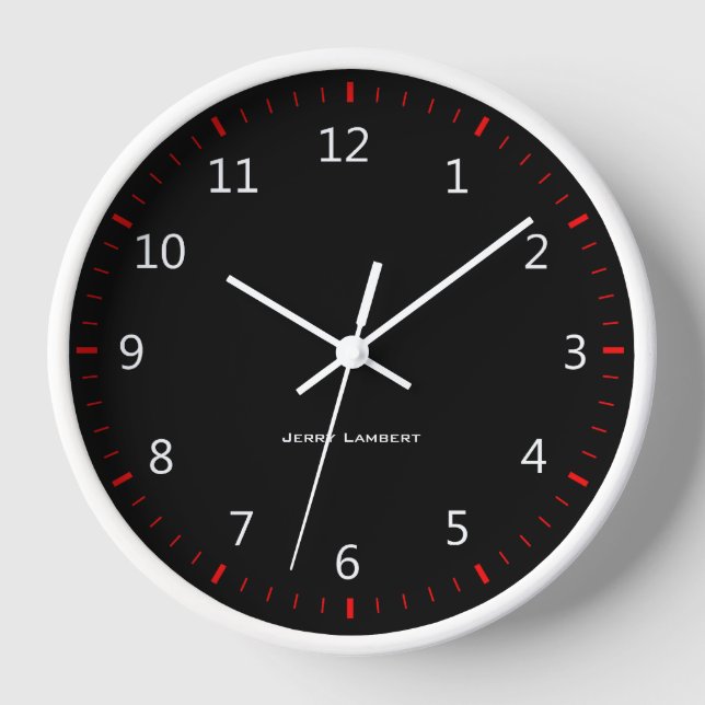 Signature Wall Clock 3 (Front)