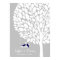 signature wedding guest book tree bird navy