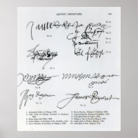 Signatures of Scottish 15th and 16th century