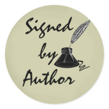 Signed by Author Stickers