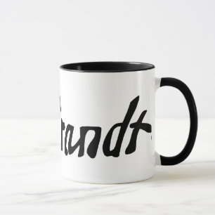 Signed by Rembrandt Mug