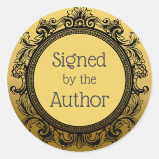 Signed by the Author Sticker