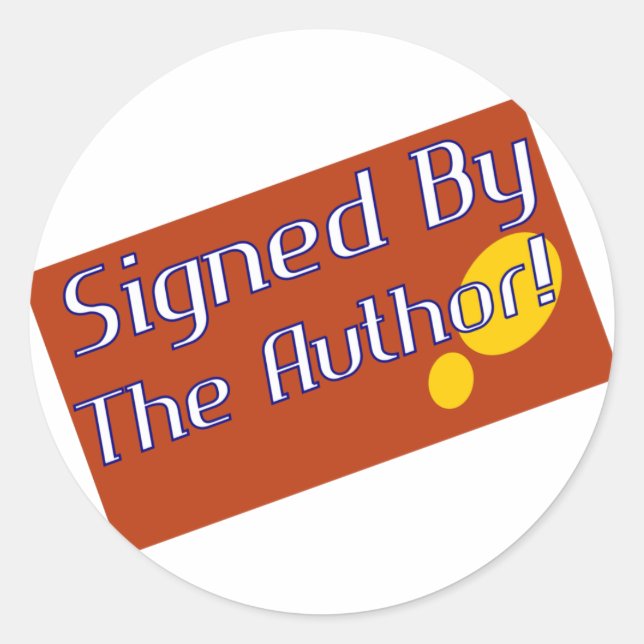 Signed Copy Stickers (Front)