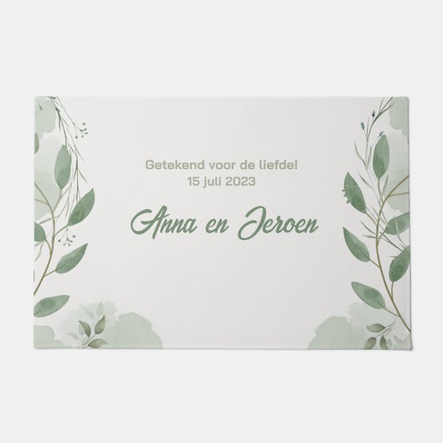 Signed for Love! Doormat (Front)