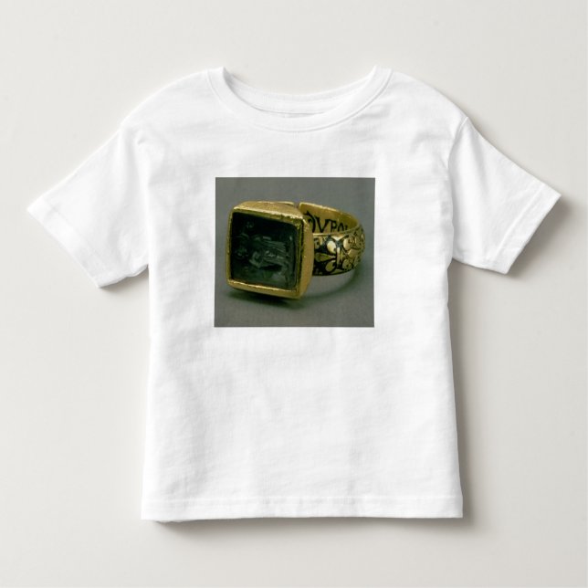 Signet ring of King Louis IX of France (St. Louis) Toddler T-Shirt (Front)