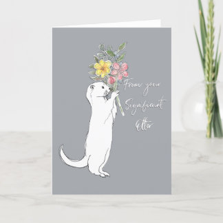 Significant Otter Holiday Card