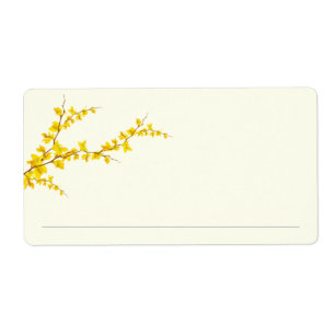 Signing Line   Little Yellow Flower Bookplate