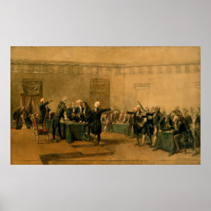Signing of the Declaration of Independence Poster