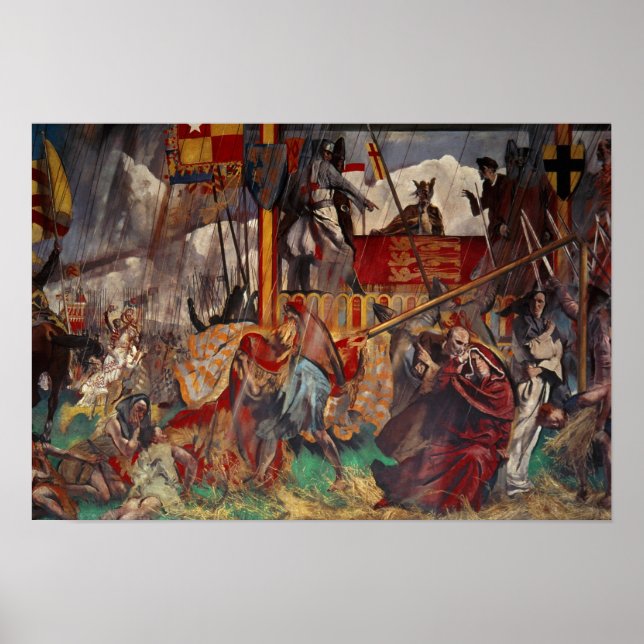 Signing of the Magna Carta, 1215 Poster (Front)