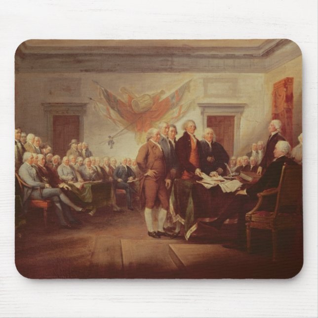 Signing the Declaration of Independence, 4th Mouse Pad (Front)