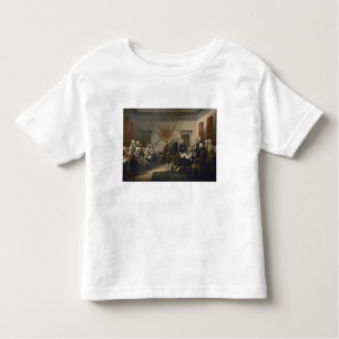 Signing the Declaration of Independence, July 4th Toddler T-Shirt