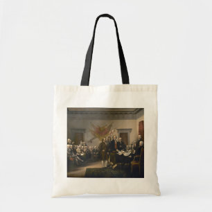 Signing the Declaration of Independence, July 4th Tote Bag