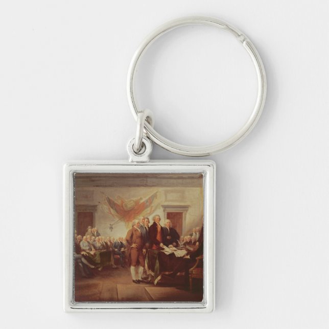 Signing the Declaration of Independence Key Ring (Front)