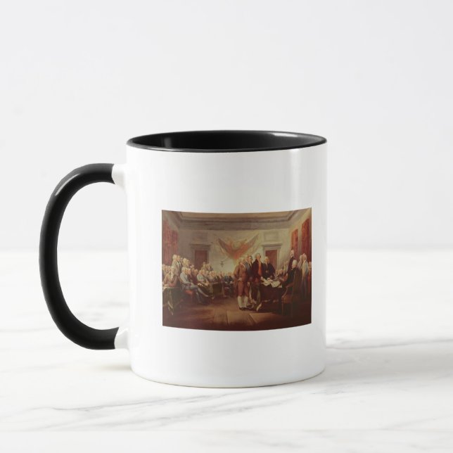 Signing the Declaration of Independence Mug (Left)