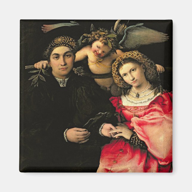 Signor Marsilio Cassotti and his Wife, Faustina Magnet (Front)