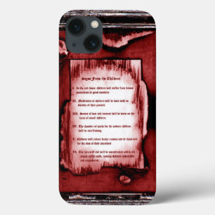 Signs From The Children iPhone 13 Case