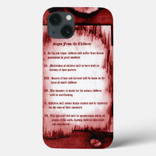 Signs From The Children iPhone 13 Case